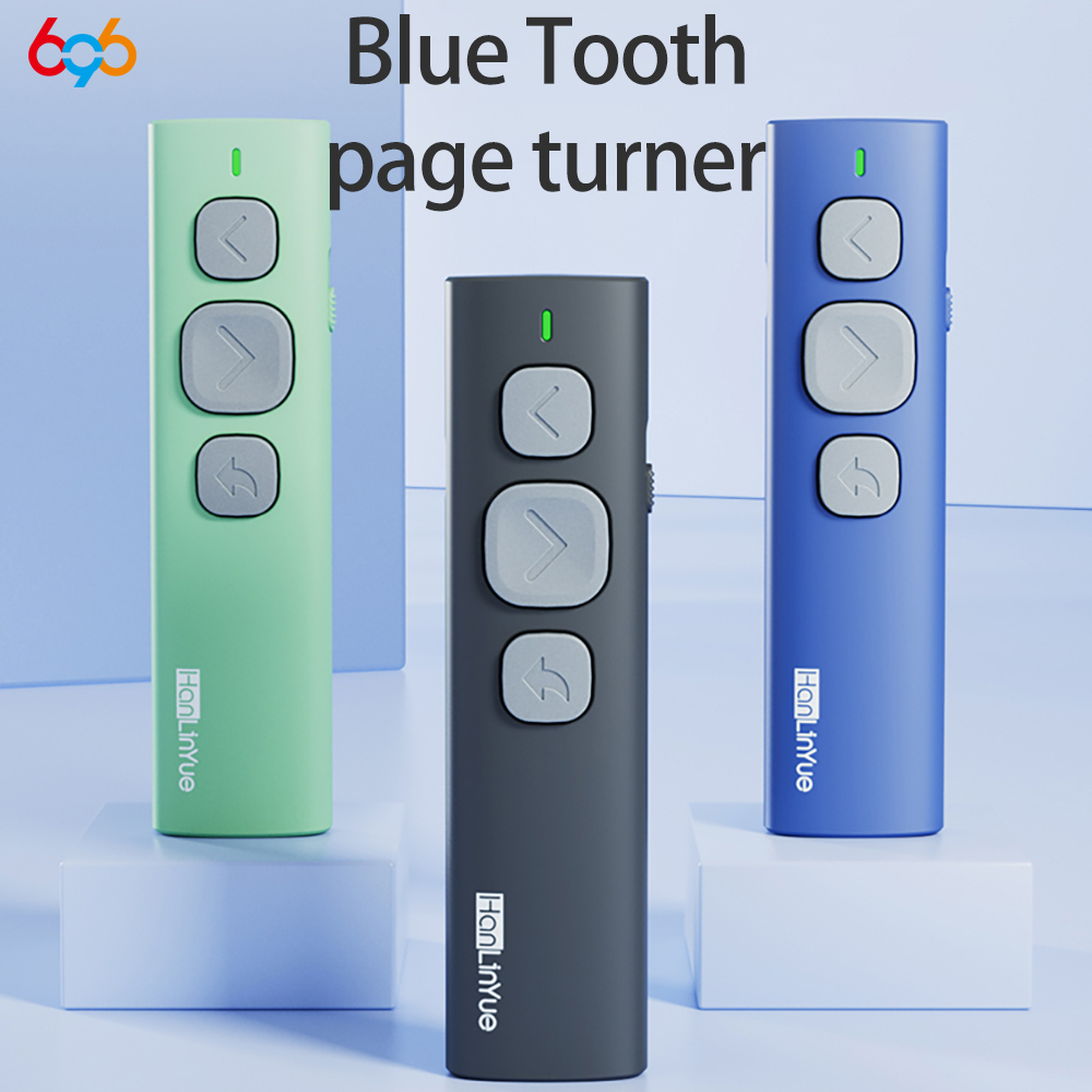 Laser Pointer Presenter - Bluetooth Page Turner Camera/Music Control Pen