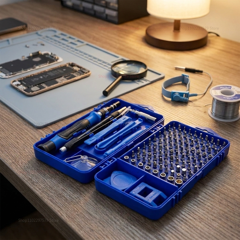 115 in 1 Multifunctional Screw - Electronics Repair Gadgets ulasan dan harga