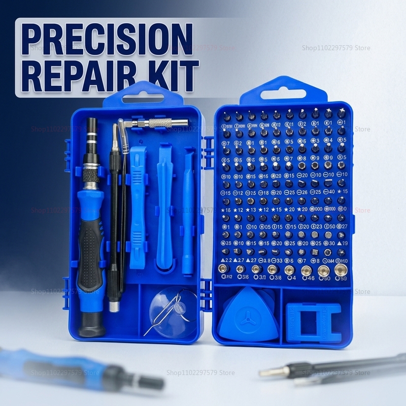 115 in 1 Multifunctional Screw - Electronics Repair Gadgets ulasan dan harga