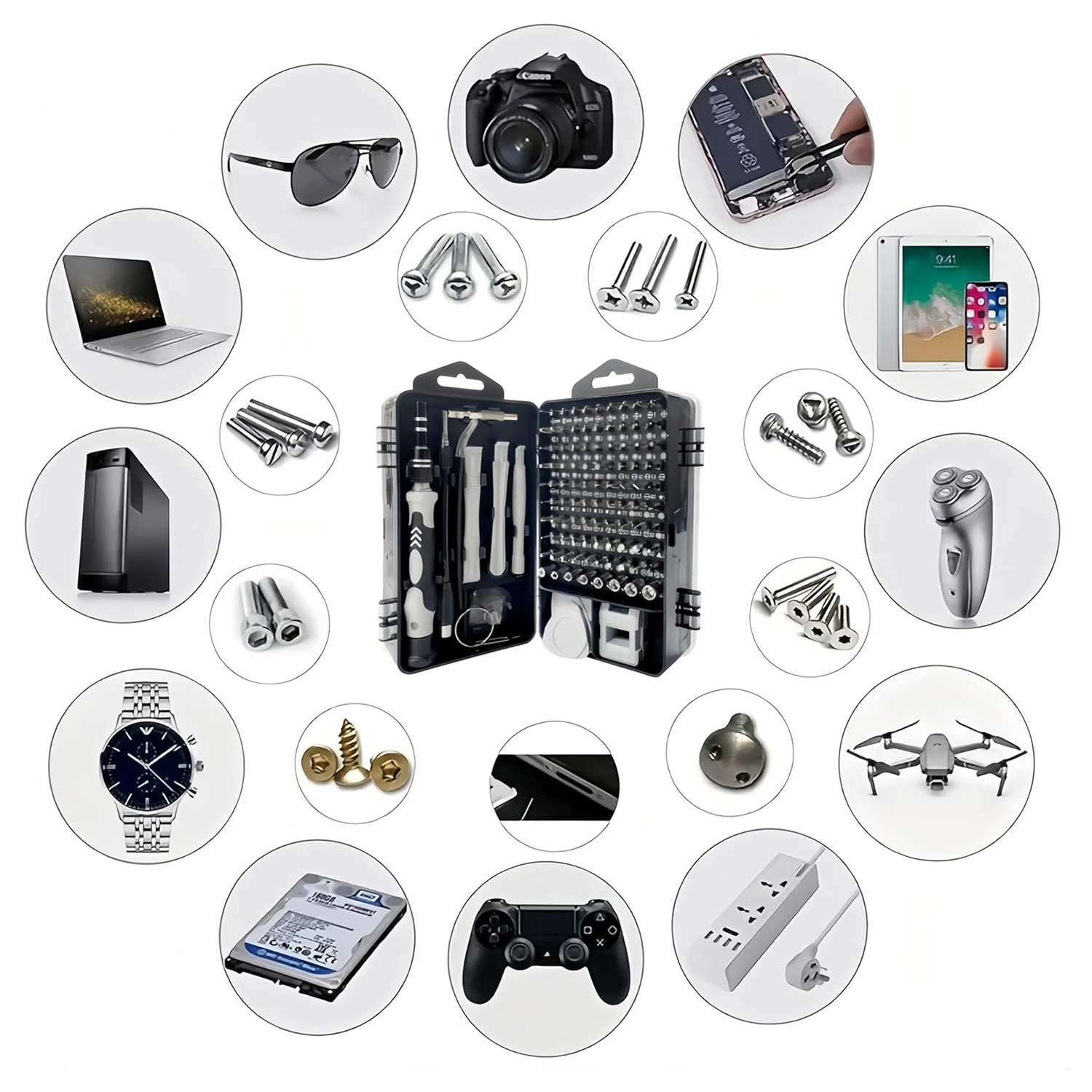 115-in-1 Precision Screwdriver - Electronics Repair Gadgets ulasan dan harga