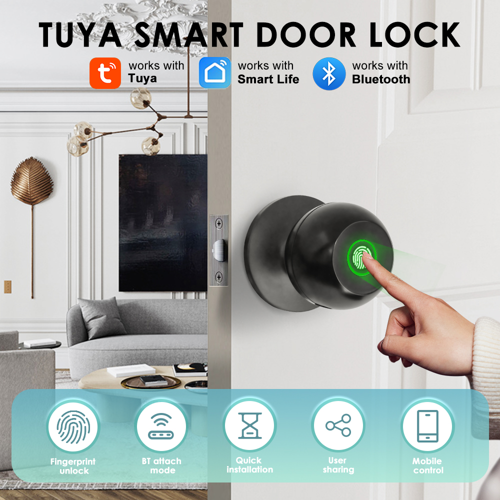 Tuya Electronic Door Lock Smar - Unique Electronics Gadgets ulasan dan harga