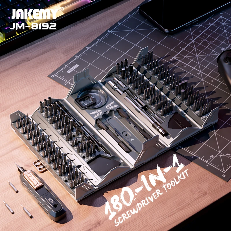 JAKEMY JM-8192 180-in-1 Precis - Electronics Repair Gadgets ulasan dan harga