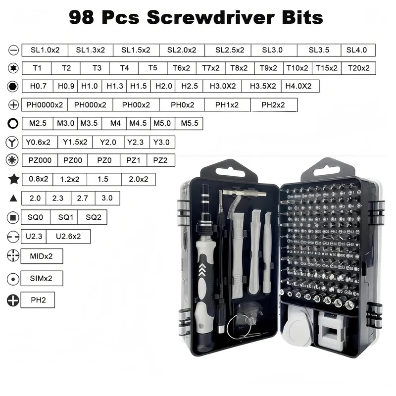 115-in-1 Precision Screwdriver - Electronics Repair Gadgets ulasan dan harga