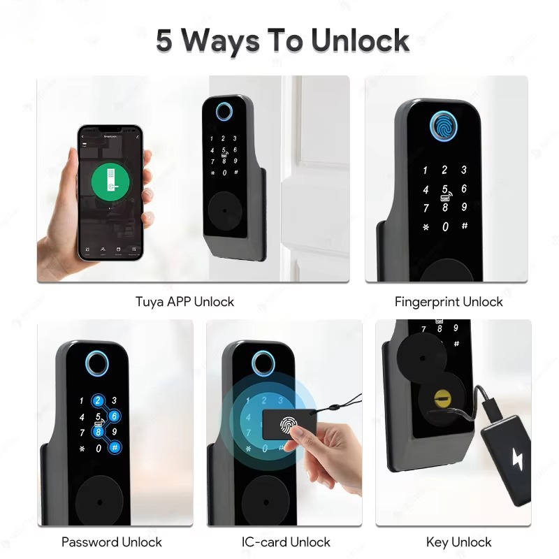 Waterproof Fingerprint Lock Tu - Unique Electronics Gadgets ulasan dan harga