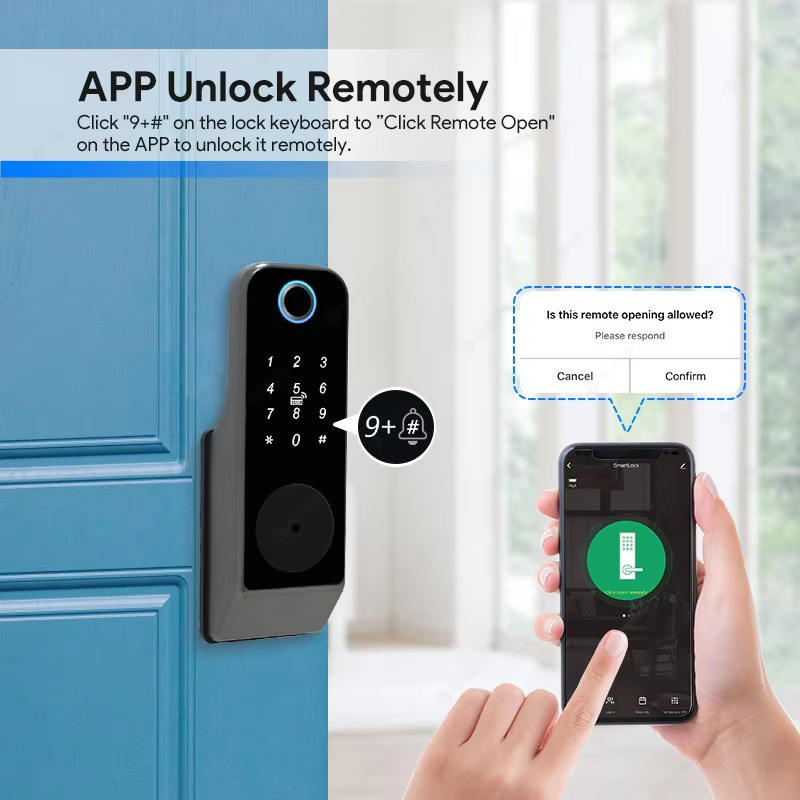 Waterproof Fingerprint Lock Tu - Unique Electronics Gadgets ulasan dan harga