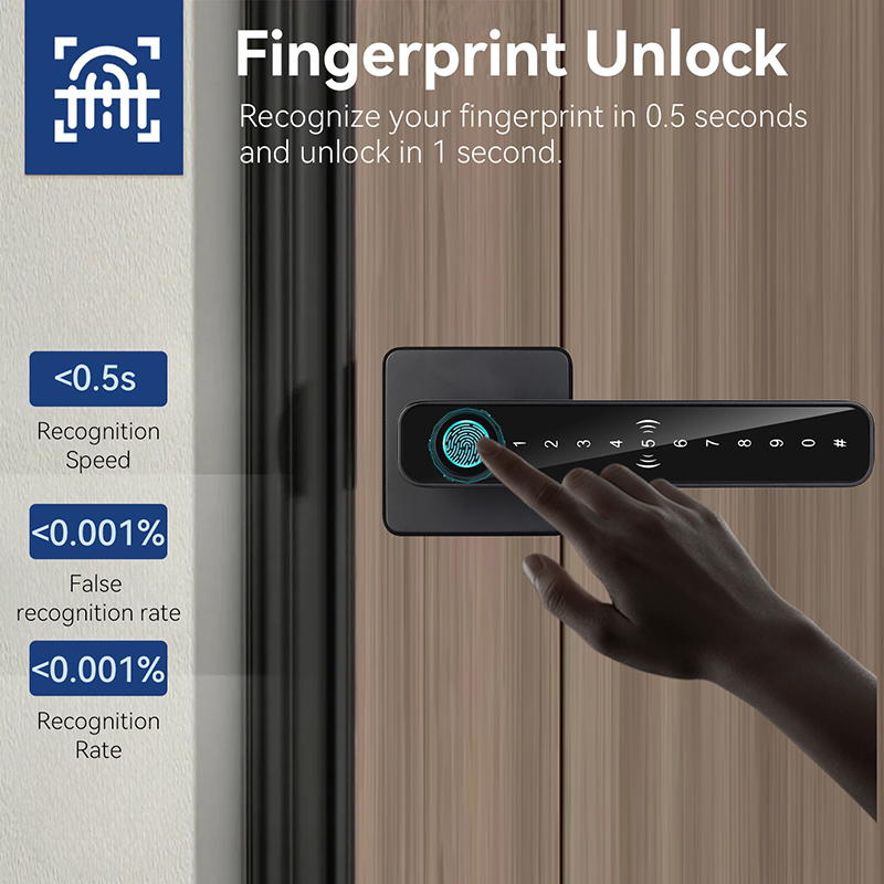 XSDTS Tuya Handle Fingerprint  - Unique Electronics Gadgets ulasan dan harga
