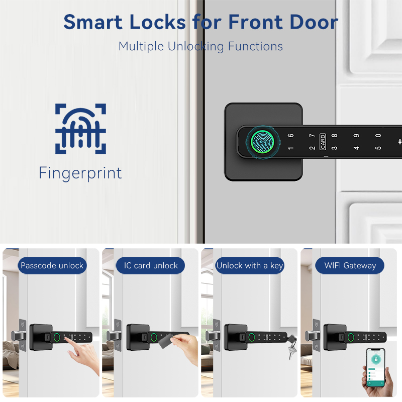 XSDTS Tuya Handle Fingerprint  - Unique Electronics Gadgets ulasan dan harga