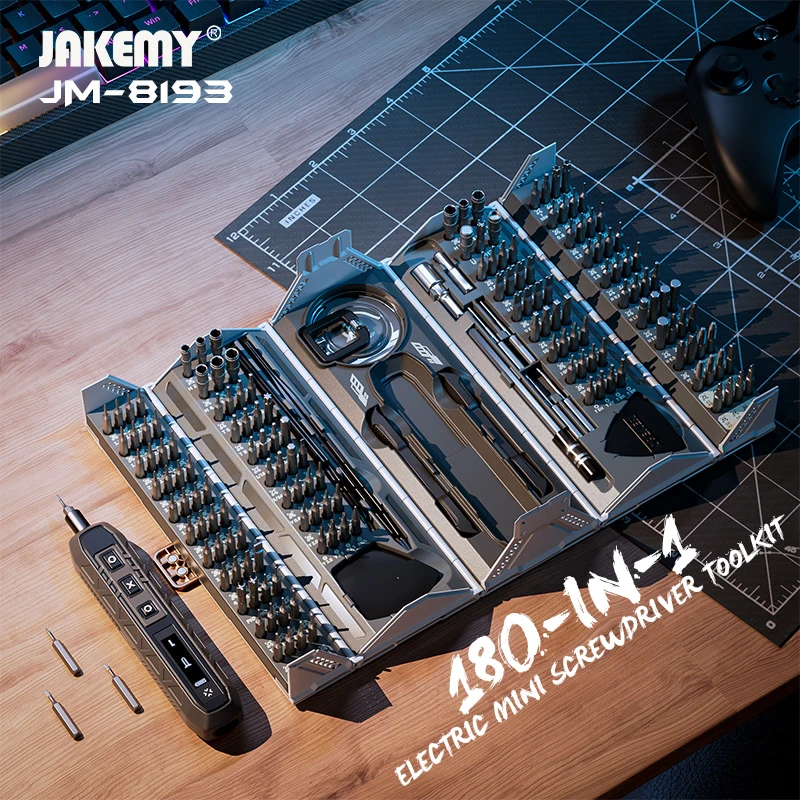 JAKEMY JM-8193 180-in-1 Electr - Electronics Repair Gadgets ulasan dan harga