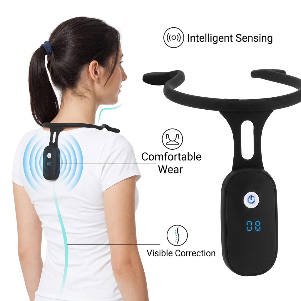 Posture Adjuster LCD Display S - Smart Posture Sensor ulasan dan harga