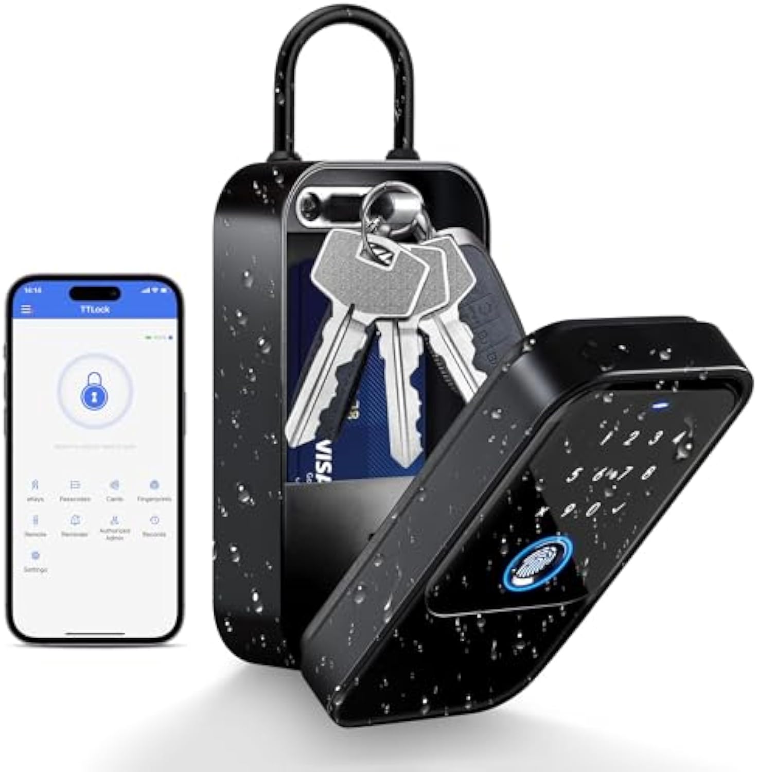 TTlock Smartkey Lock Box Home  - Unique Electronics Gadgets ulasan dan harga