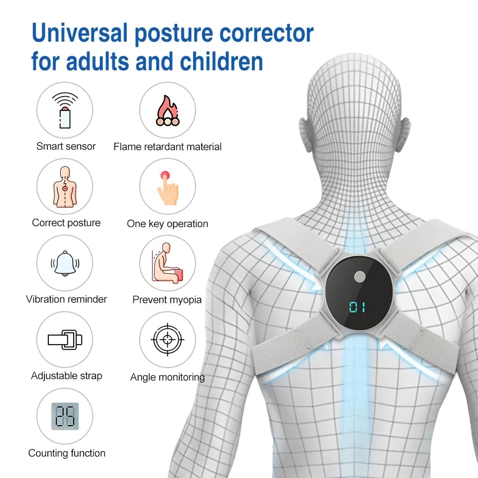 Smart Electric Posture Correct - Smart Posture Sensor ulasan dan harga