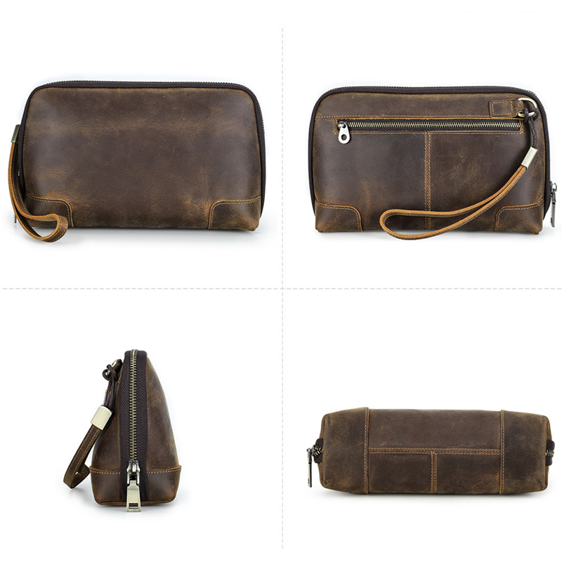 Genuine Leather Tech Pouch Mul - Electronics Gadgets In China ulasan dan harga