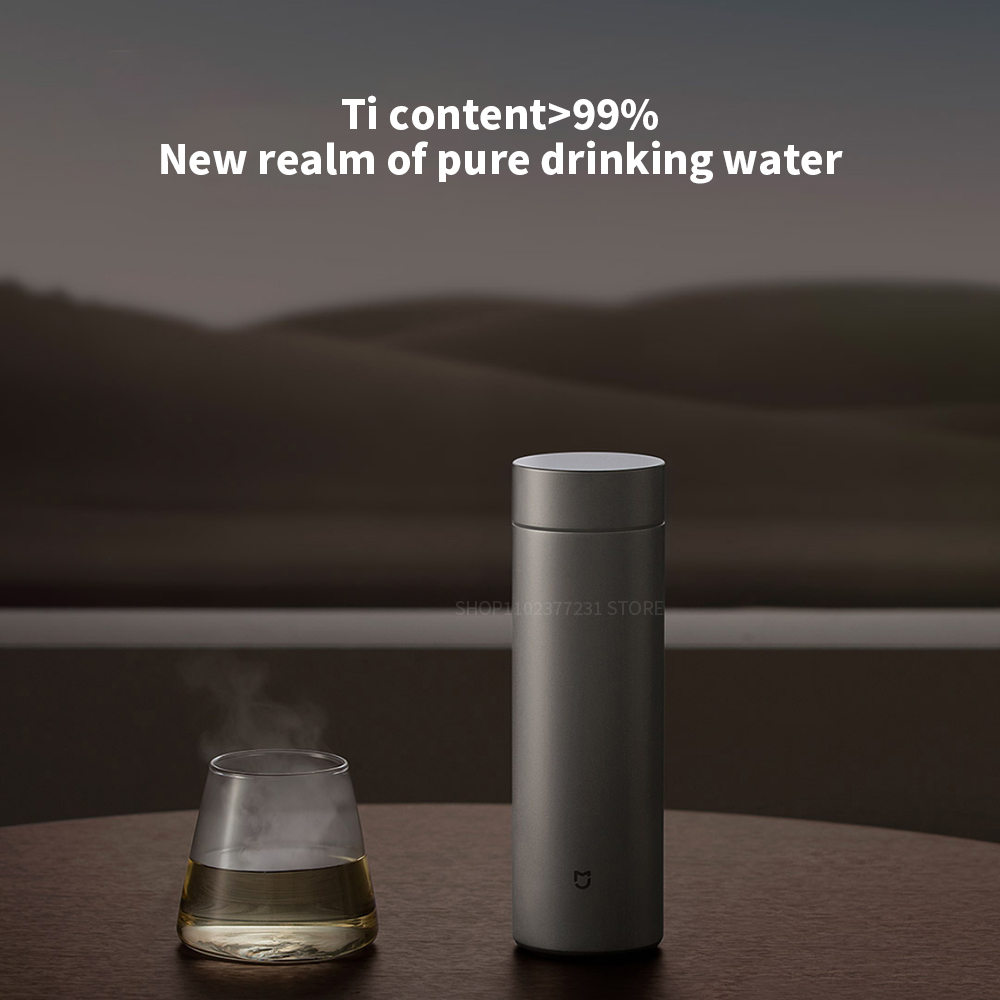 Mijia Thermos Cup Ti 2 TA1 Pur - Smart Water Bottle Tracker ulasan dan harga