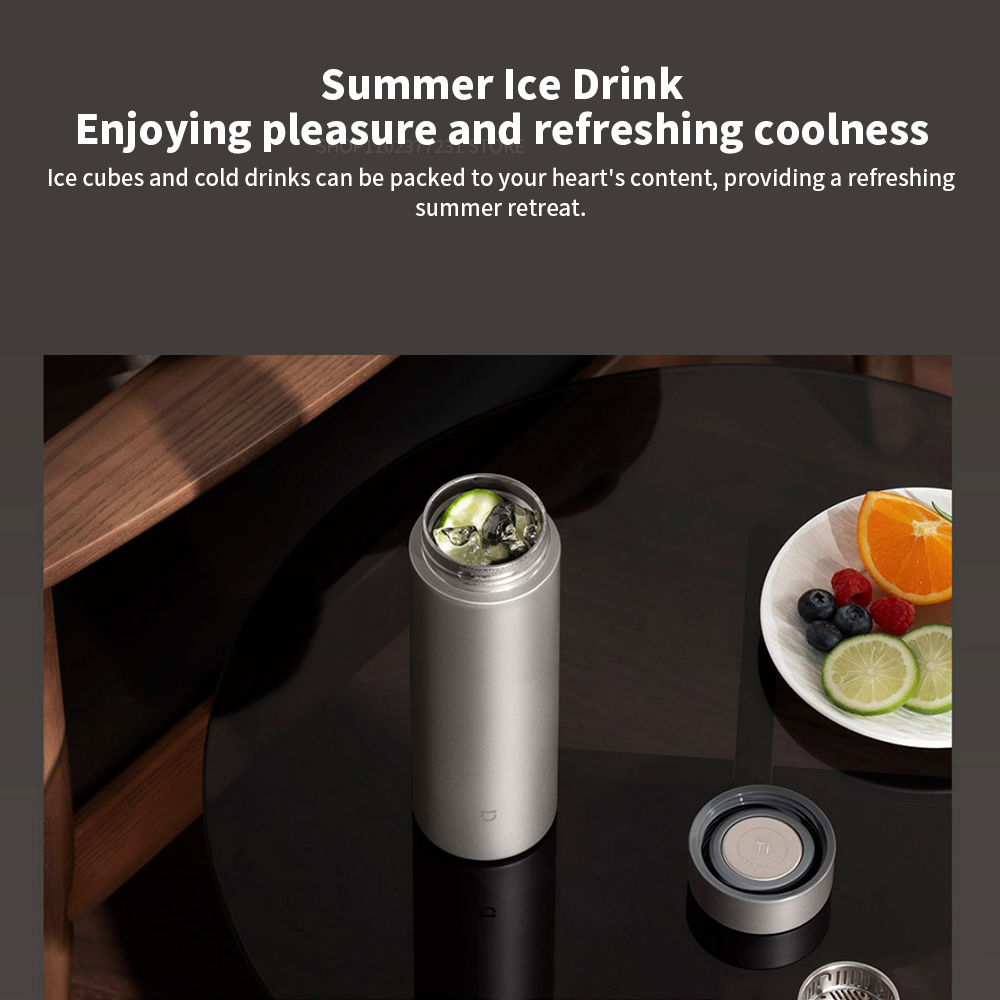 Mijia Thermos Cup Ti 2 TA1 Pur - Smart Water Bottle Tracker ulasan dan harga