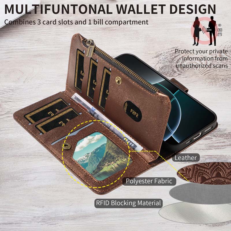 Zipper Wallet Case For Vivo X3 - Vivo X200 ulasan dan harga