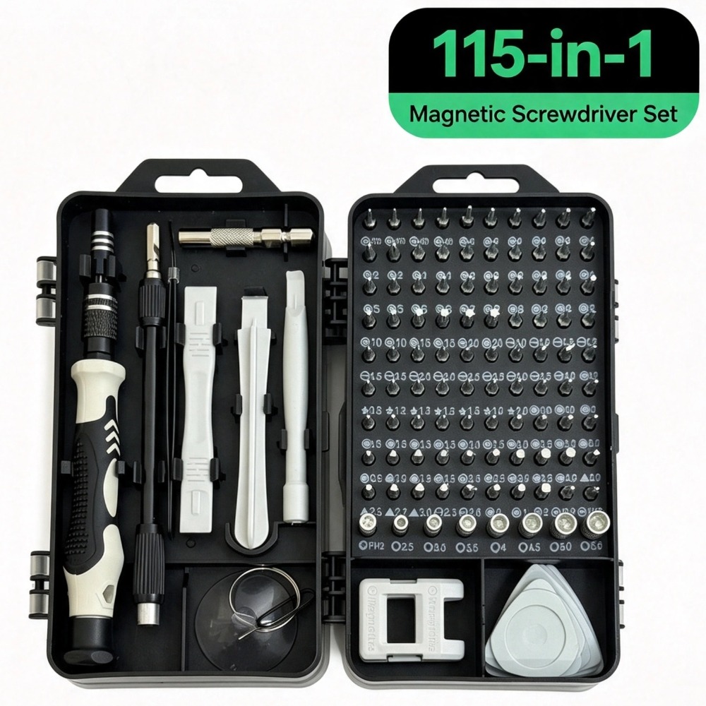 115‑in‑1 Precision Screwdriver - Electronics Repair Gadgets ulasan dan harga
