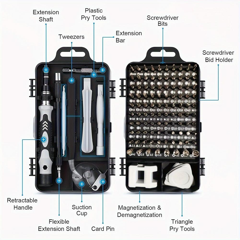 115‑in‑1 Precision Screwdriver - Electronics Repair Gadgets ulasan dan harga